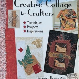“Creative Collage for Crafters” How-To Book Arts and Crafts Crafting